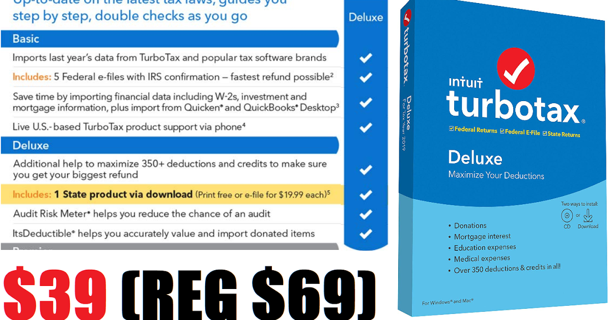 turbotax deluxe state 2019 torrent download